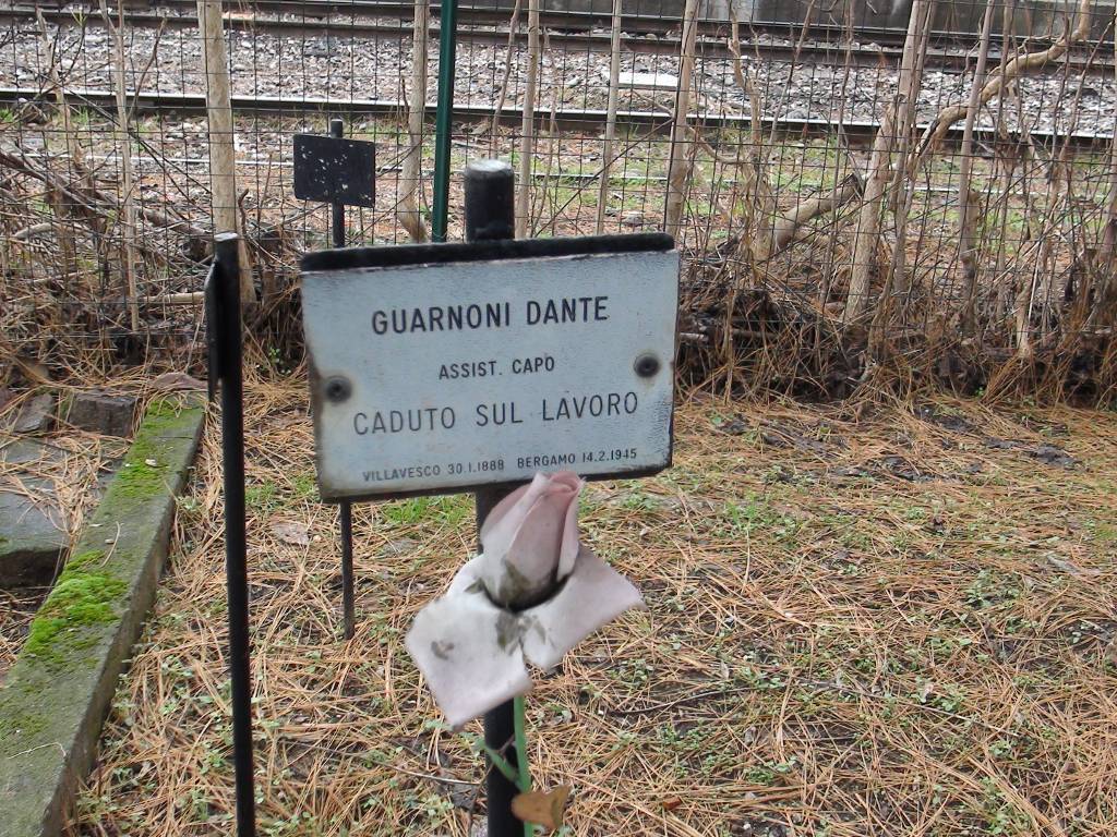 Cimitero dei macchinisti alla stazione