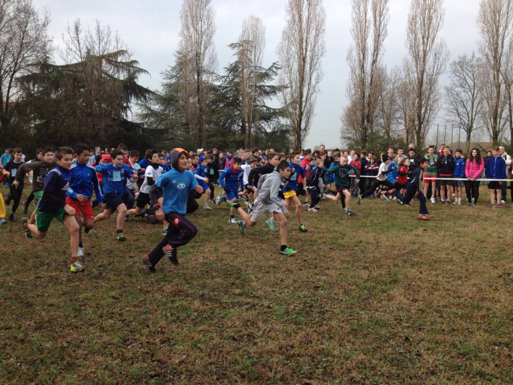 La corsa campestre a Martinengo