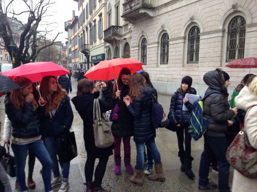 Flash mob per la rappresentanza femminile