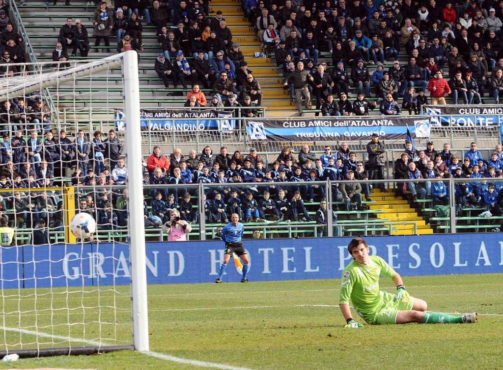 Atalanta-Chievo 2-1, le esultanze dei nerazzurri