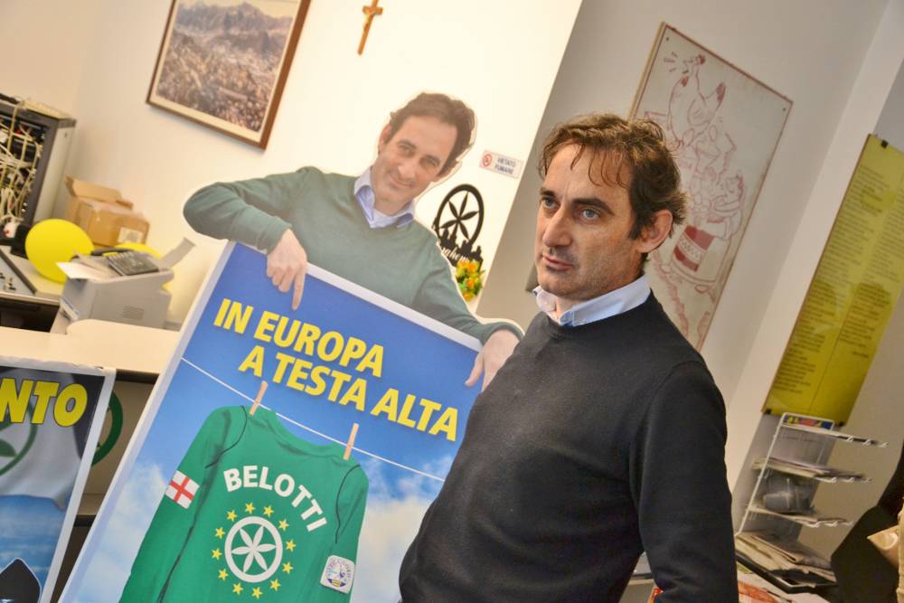 Daniele Belotti in corsa per le Europee