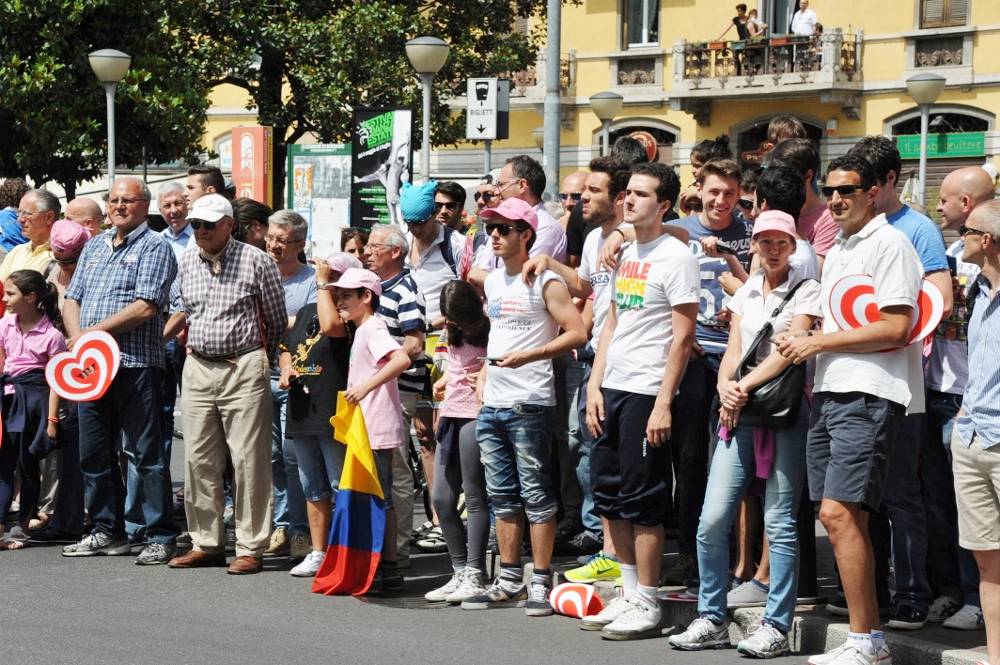 Il Giro d'Italia a Bergamo