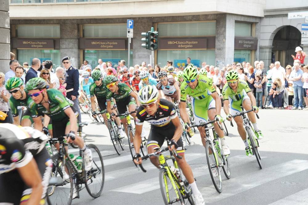 Il Giro d'Italia a Bergamo