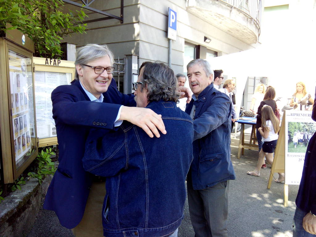 Vittorio Sgarbi candidato a Fontanella