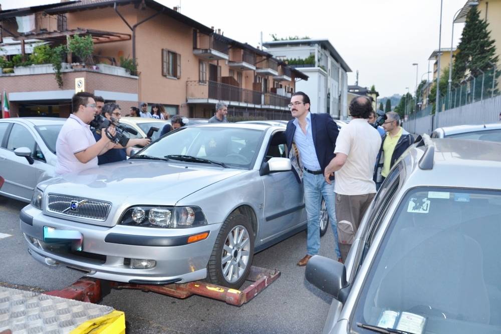 L'auto di Bossetti, il presunto killer di Yara Gambirasio