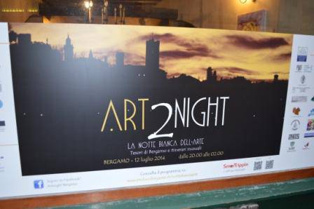 "Art2Night" Notte bianca della cultura a Bergamo