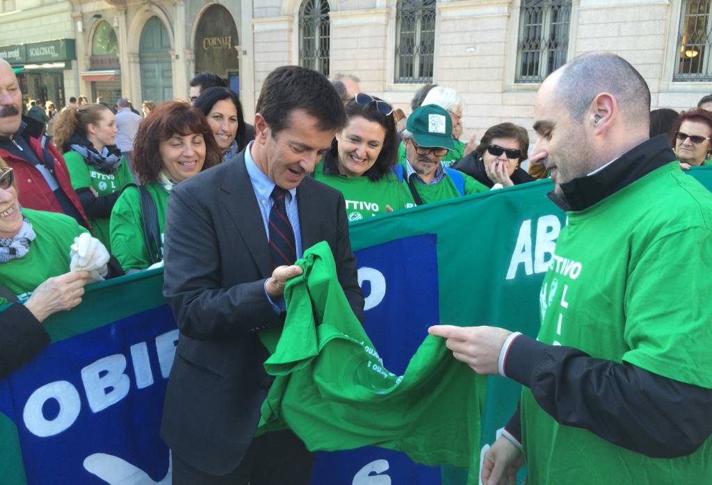 Lingua dei segni: la manifestazione a Bergamo