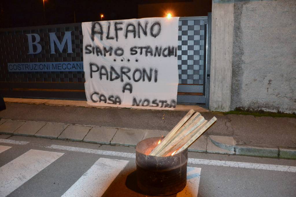 Cividate, corteo per Giovanni Balestra