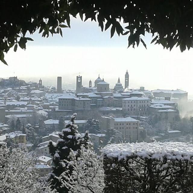 Instagram, Bergamo e la neve