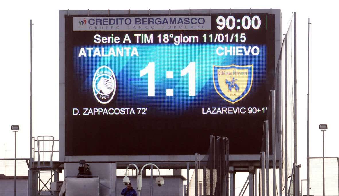 Atalanta-Chievo 1-1, le immagini della partita