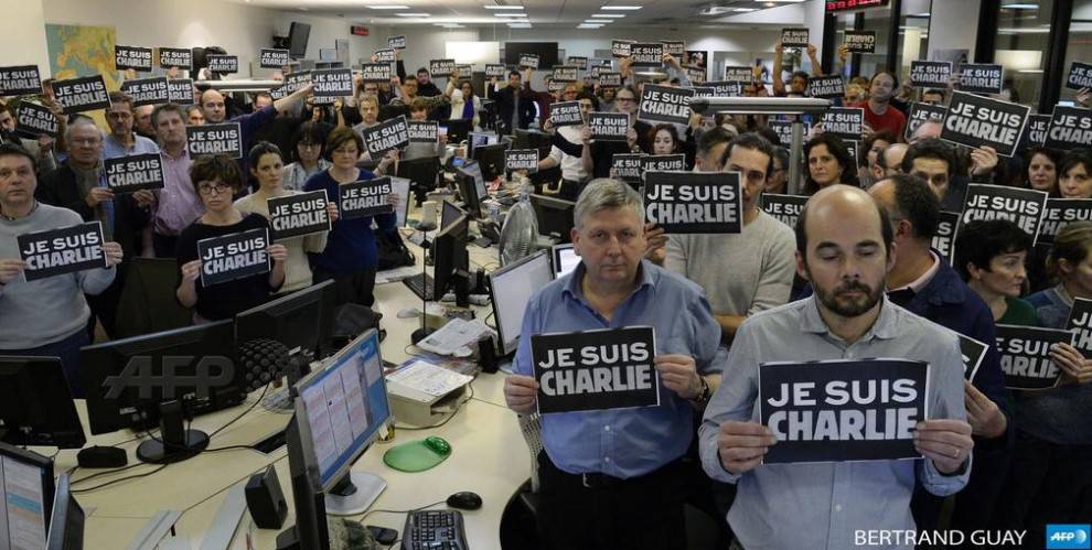 #JeSuisCharlie, hashtag per la libertà di espressione