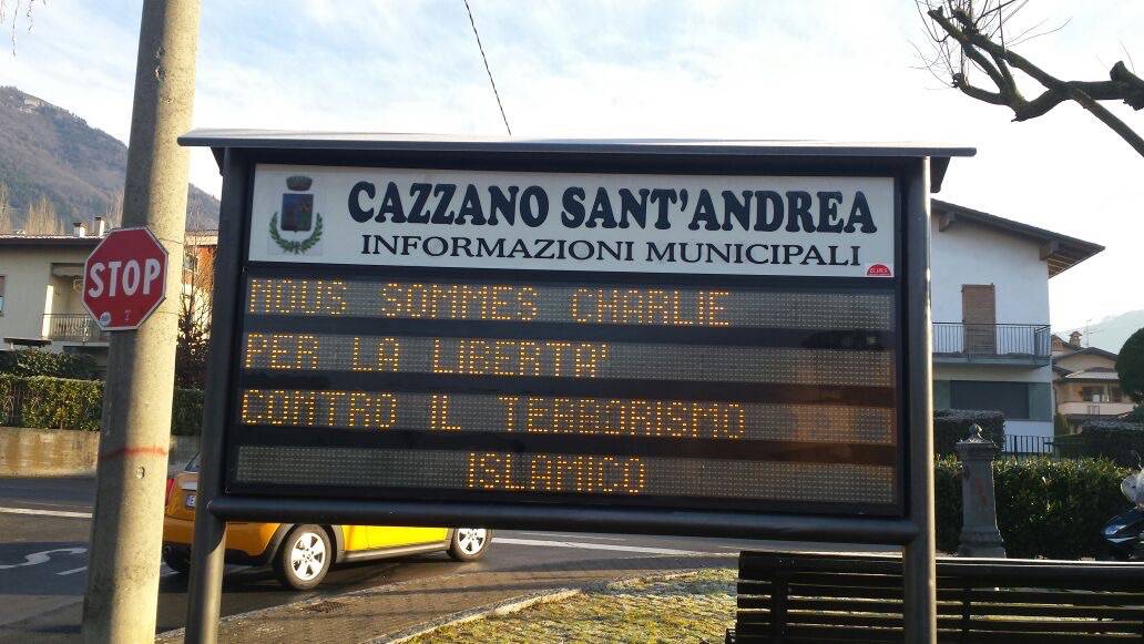 Lega Nord, solidarietà a Charlie Hebdo