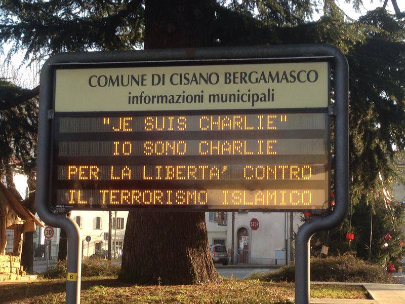 Lega Nord, solidarietà a Charlie Hebdo