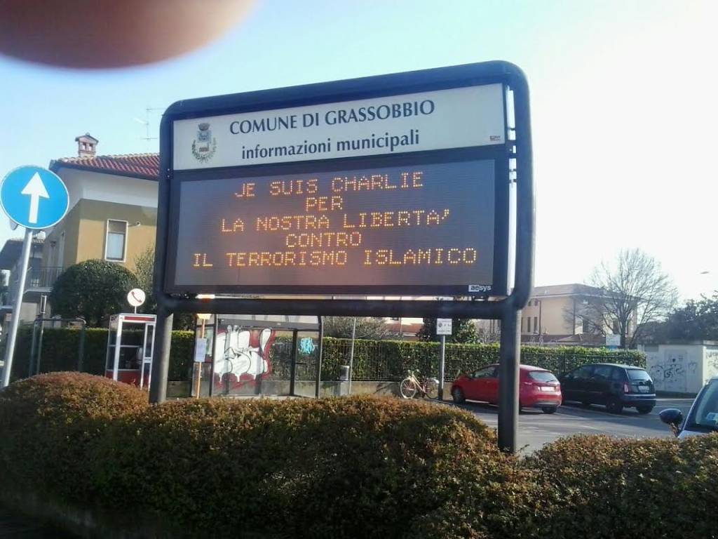 Lega Nord, solidarietà a Charlie Hebdo