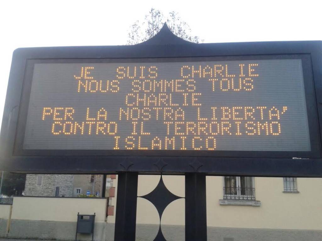 Lega Nord, solidarietà a Charlie Hebdo