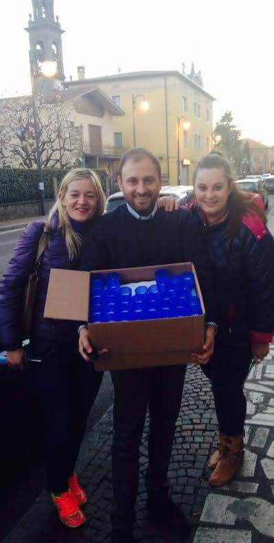 Castelli Calepio si colora di blu per la giornata dell'autismo