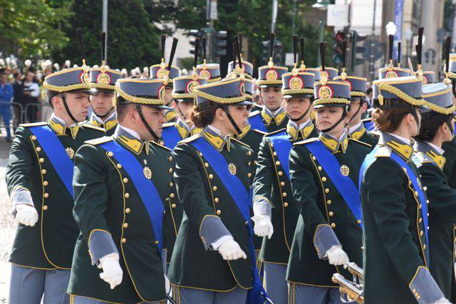 Il giuramento dei cadetti della Guardia di Finanza 2015