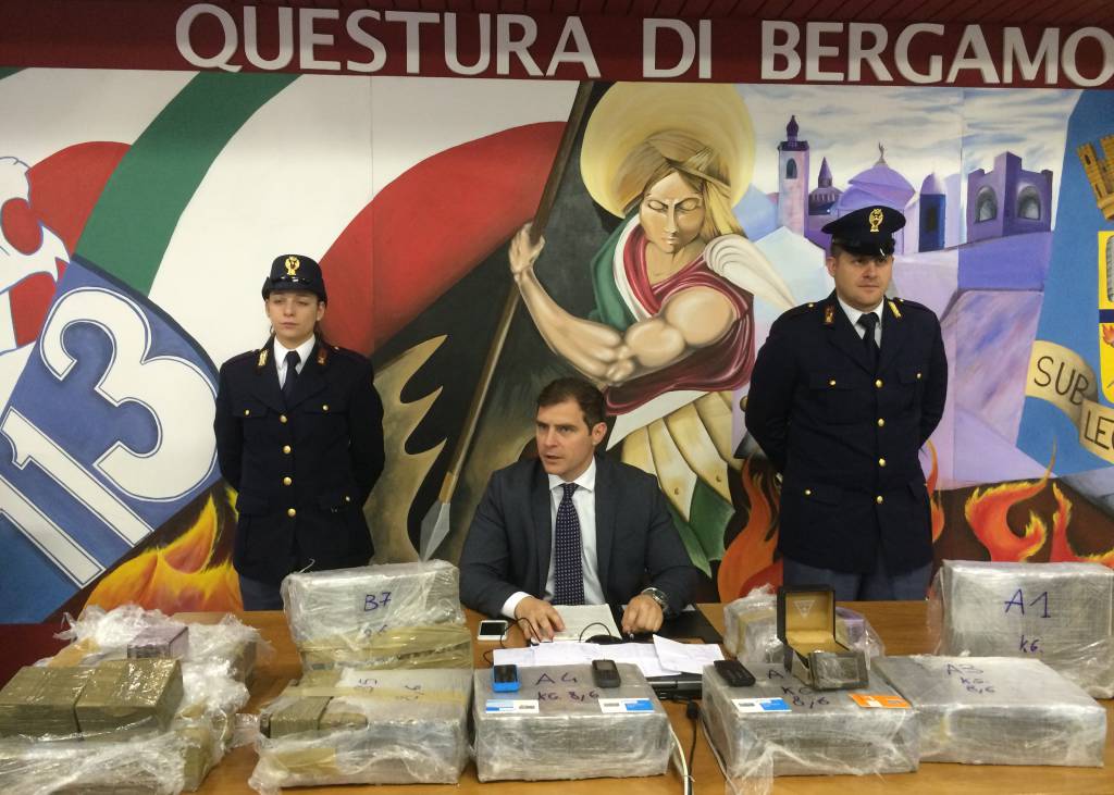 Sequestrati 80kg di hashish: tre arresti