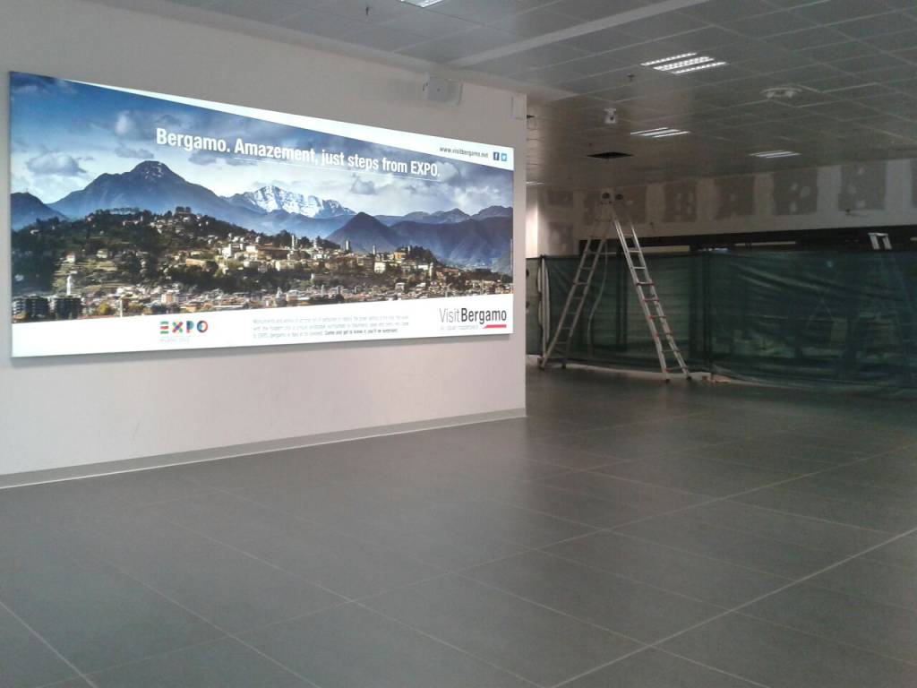 Visit Bergamo! I cartelli all'aeroporto