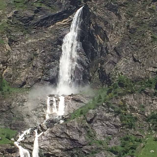 Cascate del Serio - La prima apertura del 2015