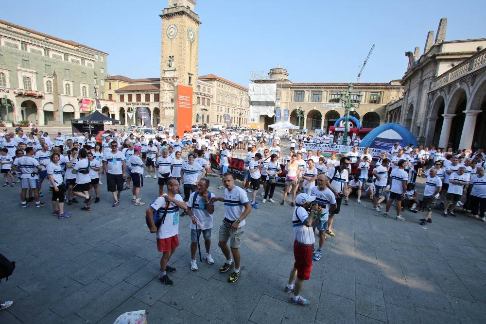 La festante marea della Camminata Nerazzurra