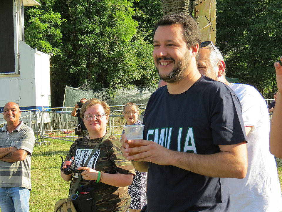 Salvini a Pontida 2015