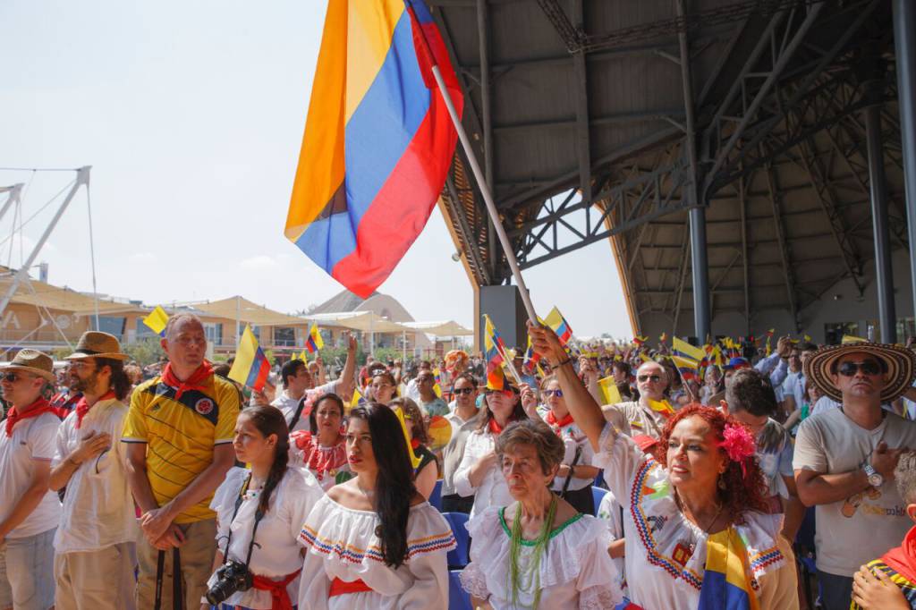 La Colombia all'Expo celebra il National Day