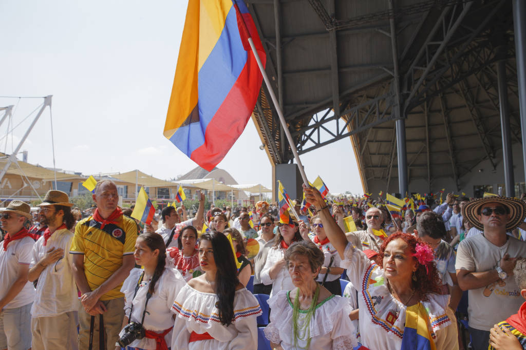 La Colombia all'Expo celebra il National Day