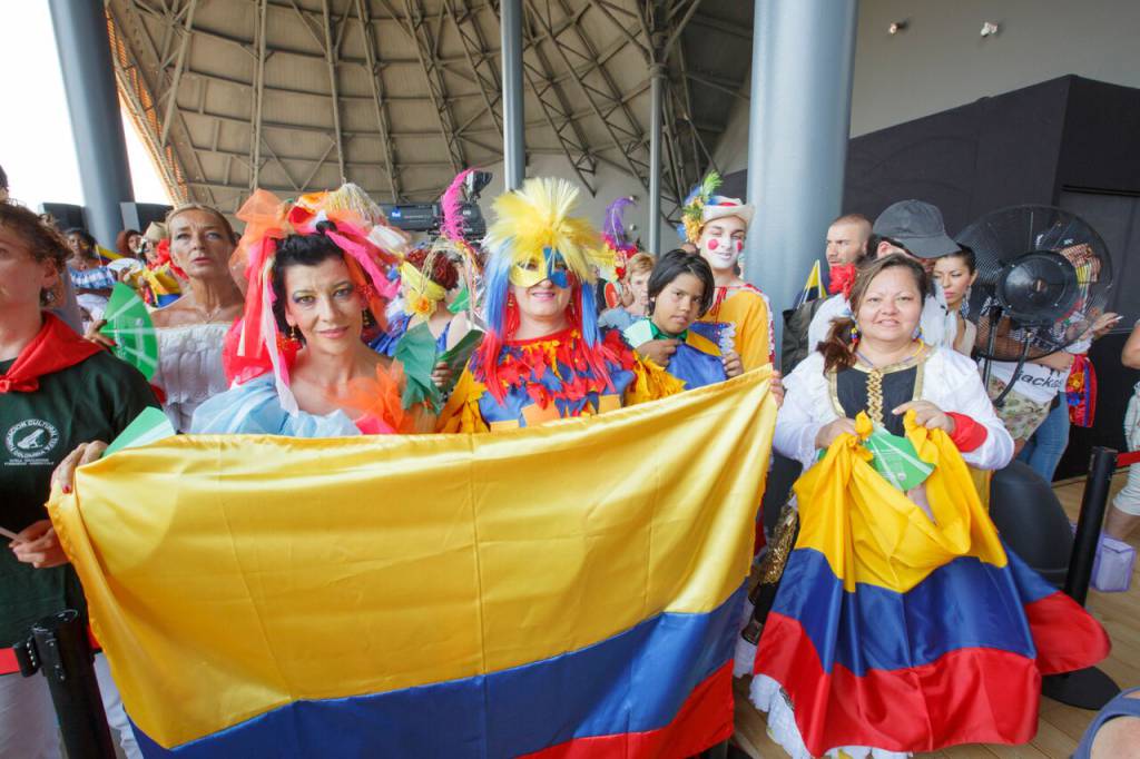 La Colombia all'Expo celebra il National Day