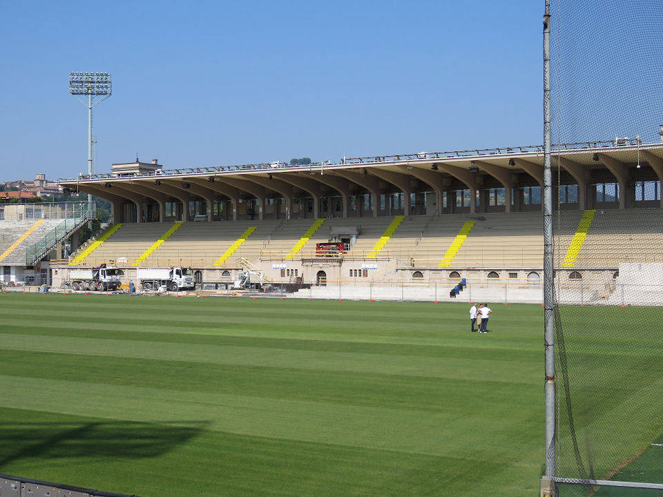 Stadio Comunale, lavori avanti senza sosta