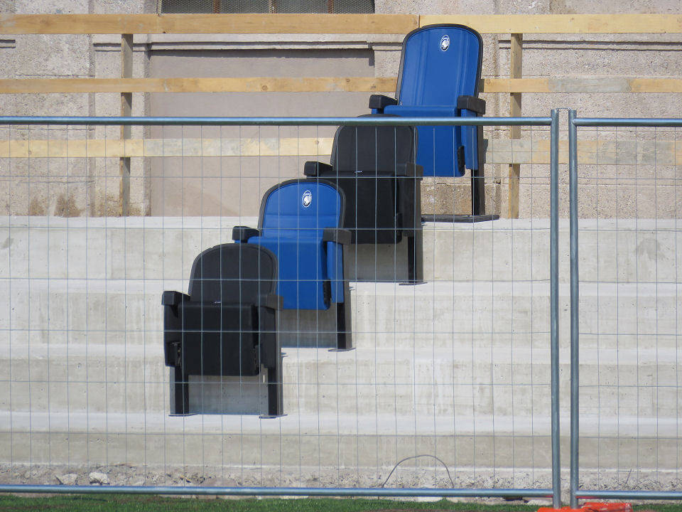 Stadio Comunale, lavori avanti senza sosta