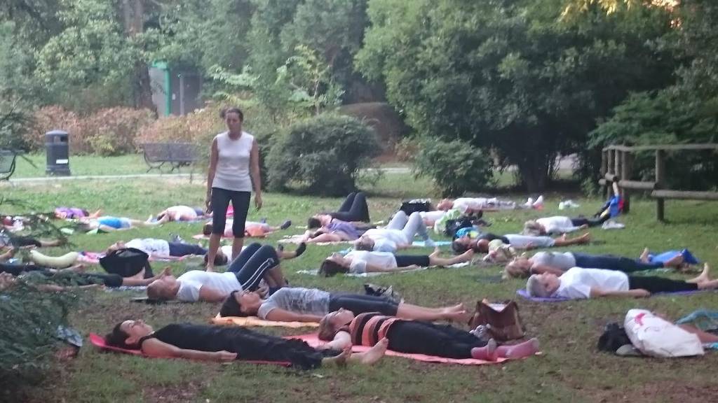 Yoga al parco Caprotti