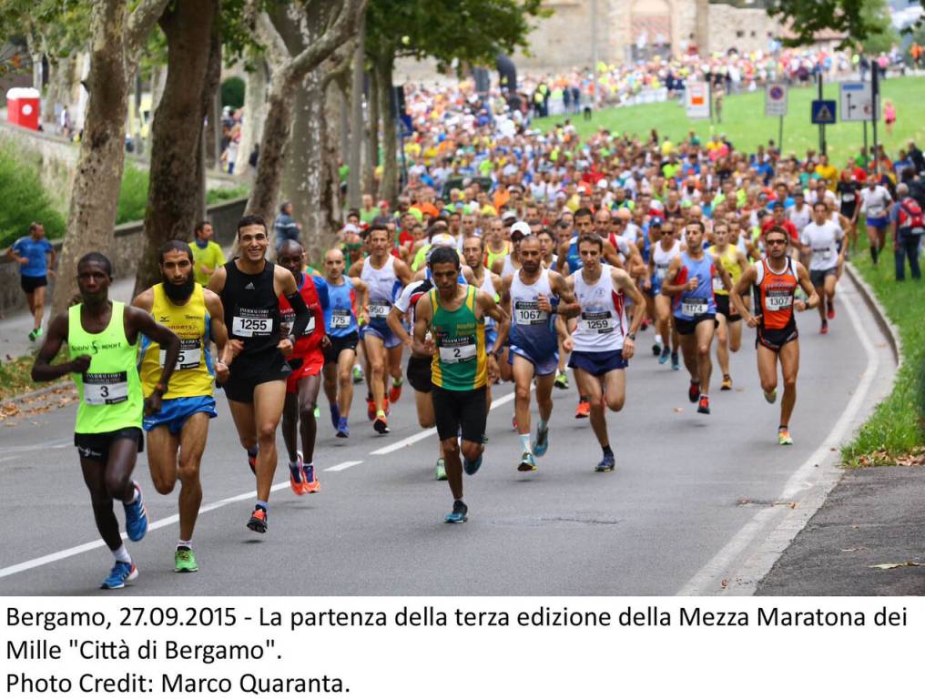 In 1.400 alla Mezza Maratona di Bergamo