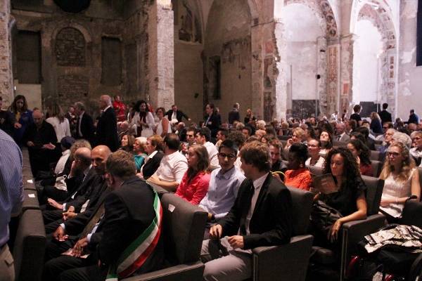 Inaugurazione dell'aula magna di Sant'Agostino