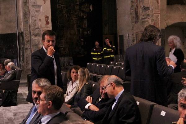 Inaugurazione dell'aula magna di Sant'Agostino