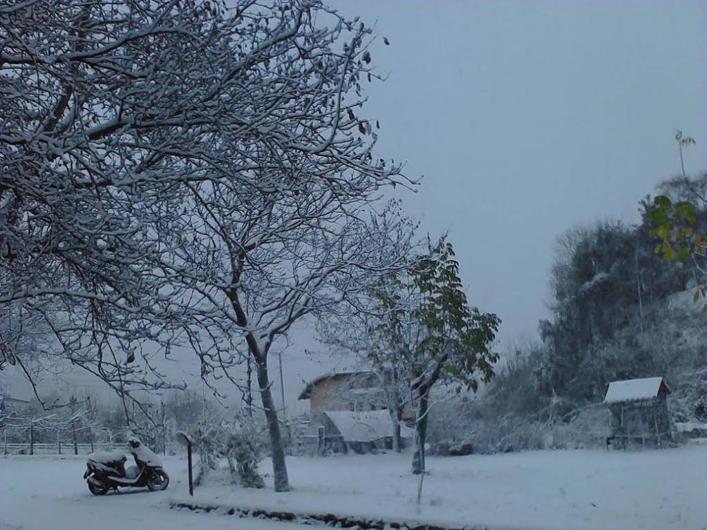 23 novembre - Prima neve su Bergamo