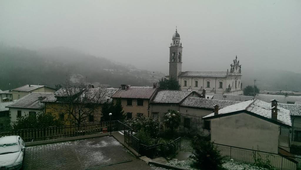 23 novembre - Prima neve su Bergamo