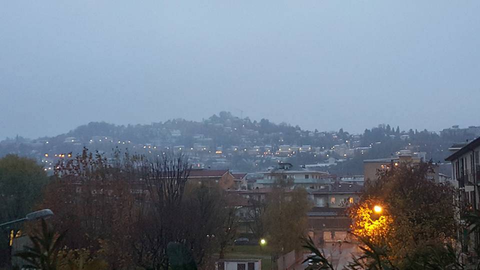 23 novembre - Prima neve su Bergamo