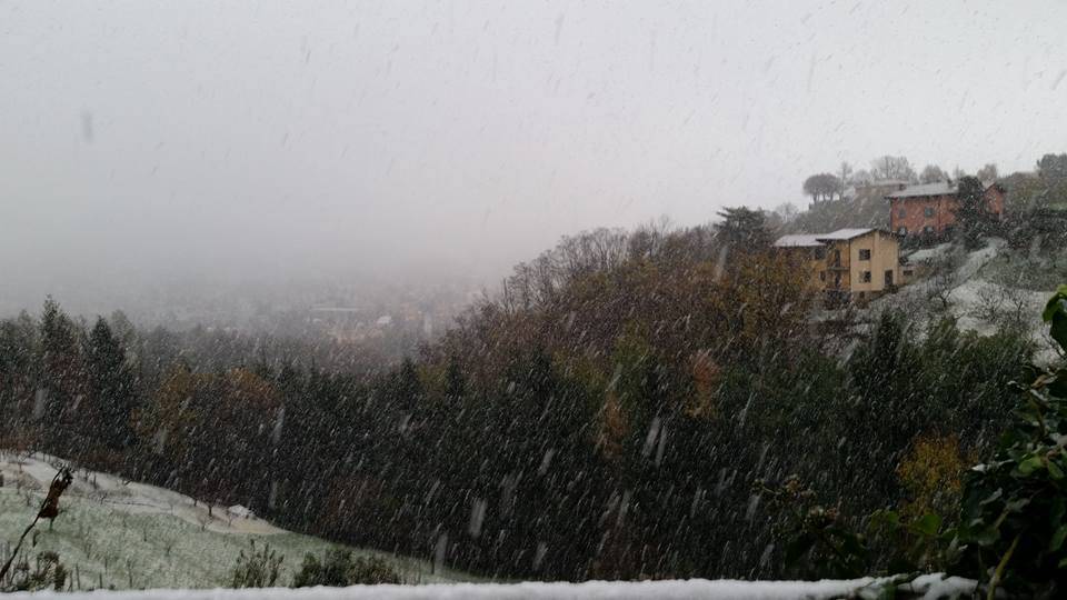 23 novembre - Prima neve su Bergamo