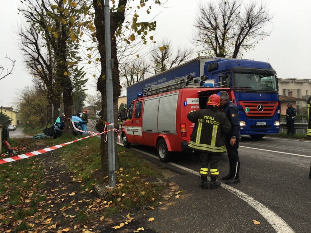 Incidente mortale a Treviglio