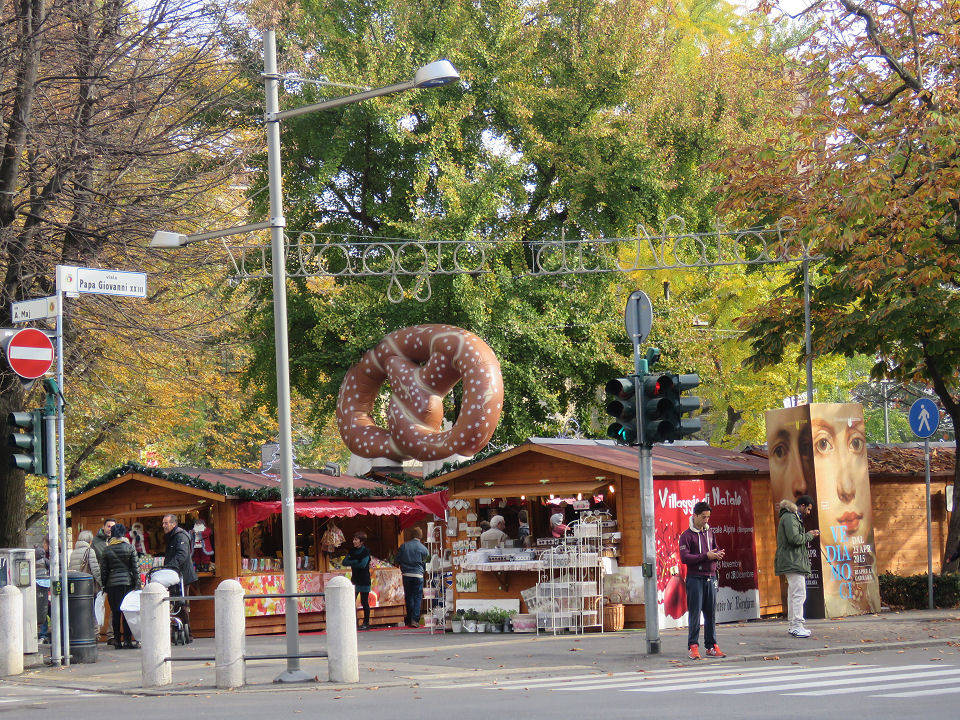 Villaggio di Natale 2015 a Bergamo