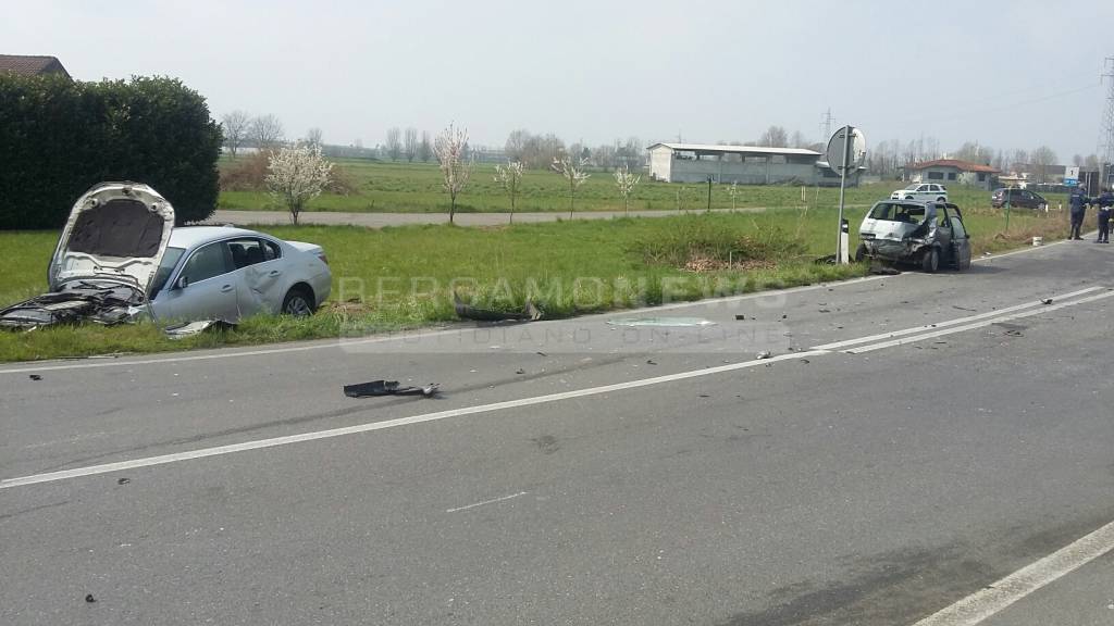 Incidente a Treviglio martedì 22 marzo