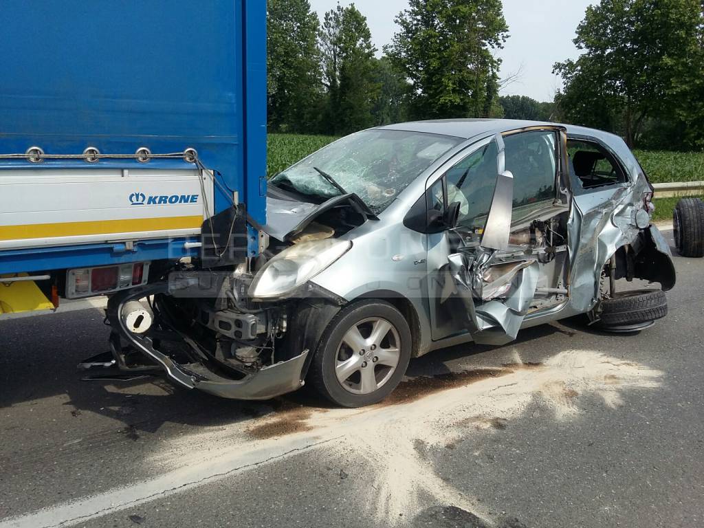 Incidente a Mozzanica martedì 7 giugno