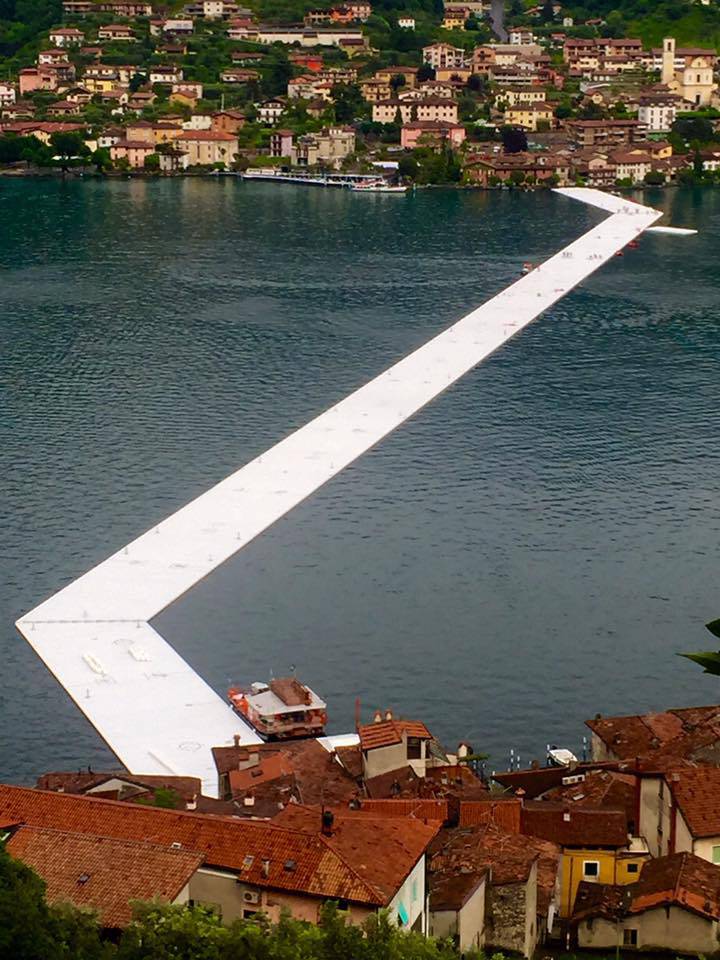 Montisola e Sulzano unite 'The Floating Piers'