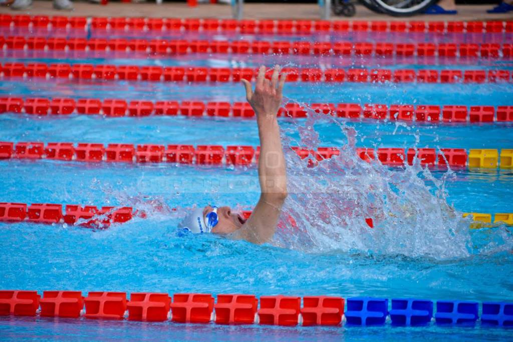 I campionati di nuoto paralimpico a Bergamo