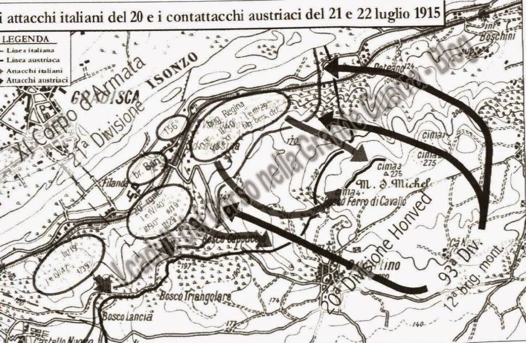 Il gas sul san michele 