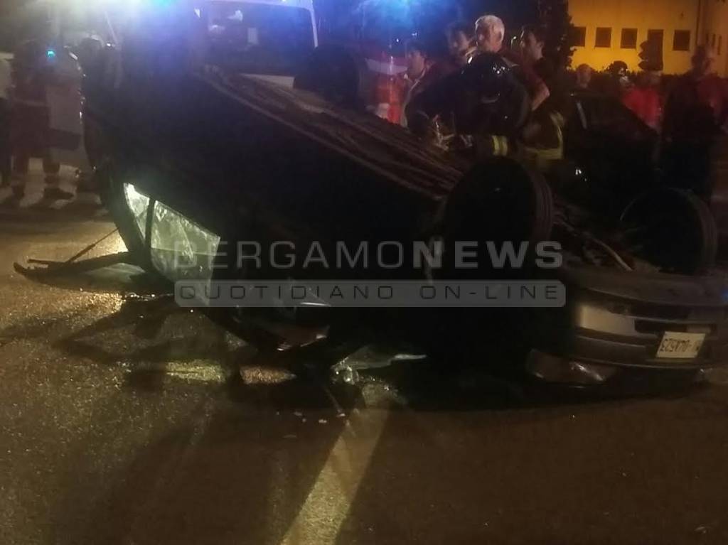 Incidente a Calvenzano: 4 feriti