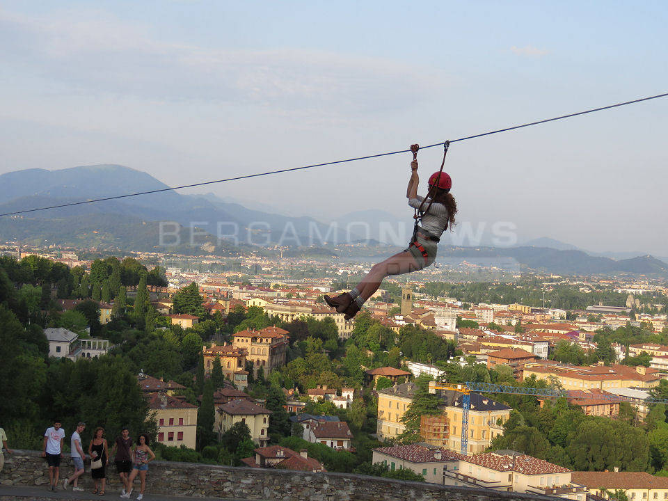 Teleferica sulle Mura di Città Alta 