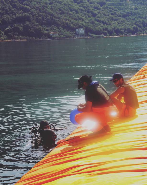 The Floating Piers, le vostre foto simbolo 