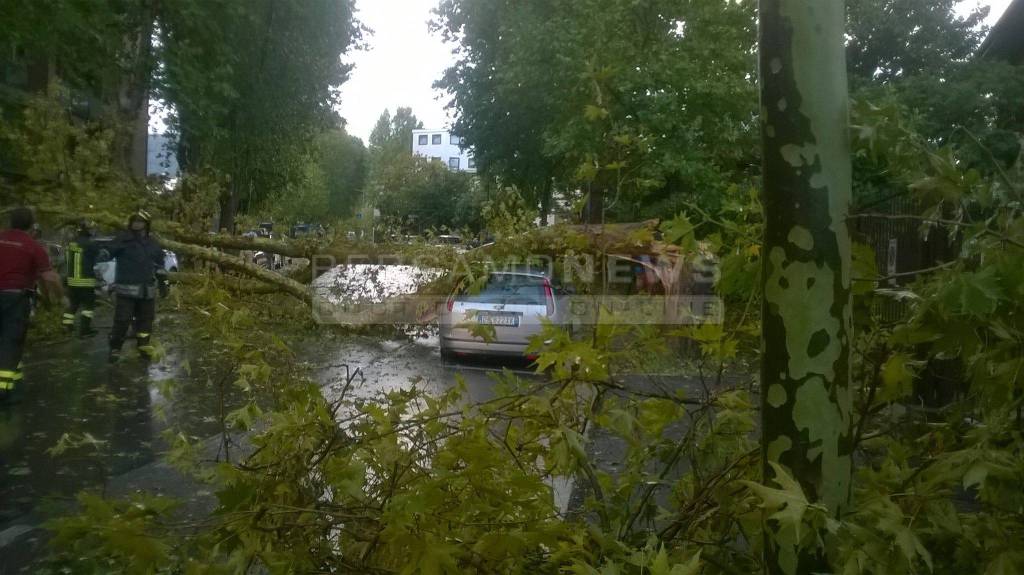 Bomba d'acqua su Bergamo, martedì 9 agosto